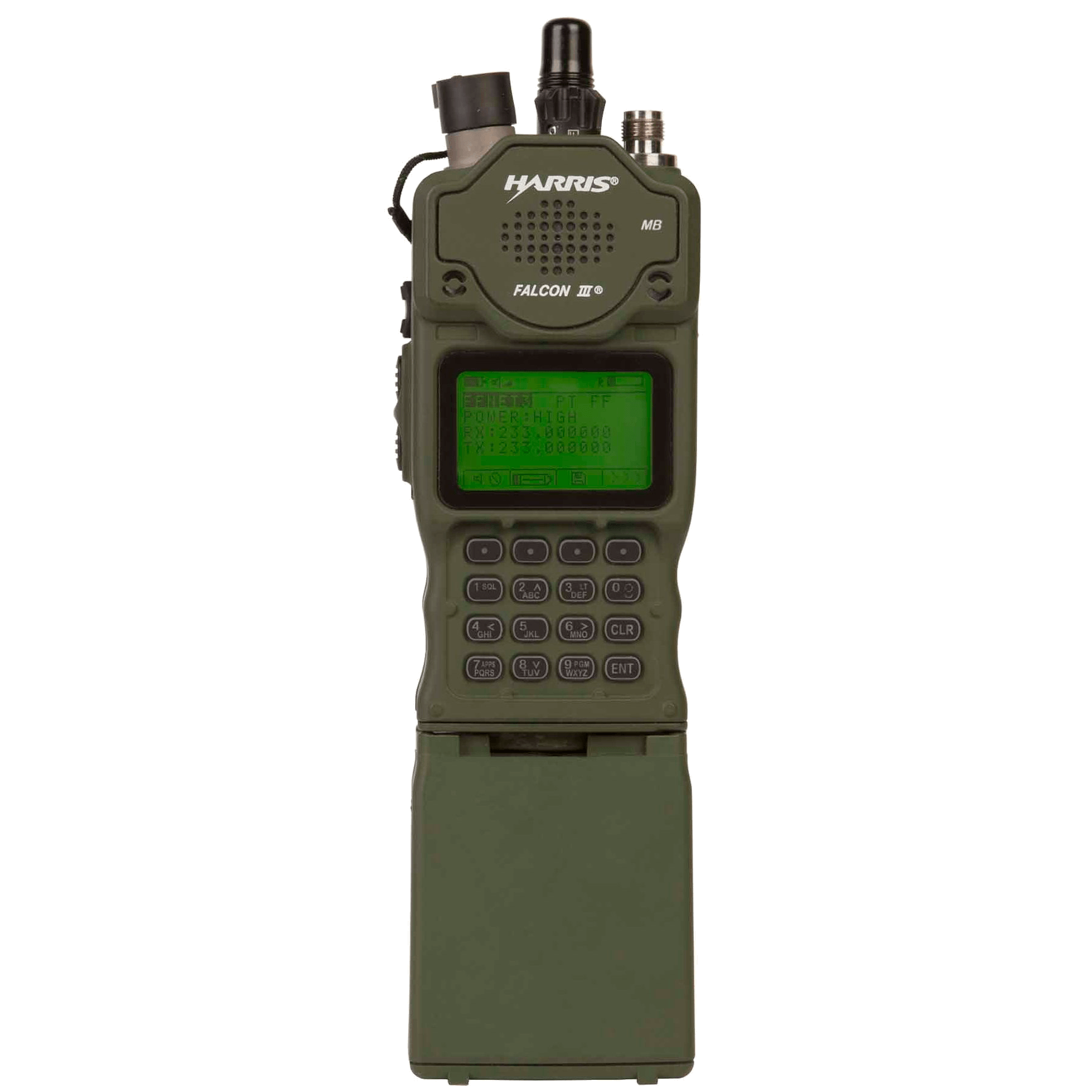 Портативна радіостанція HARRIS RF-7850M-HH у роботі
